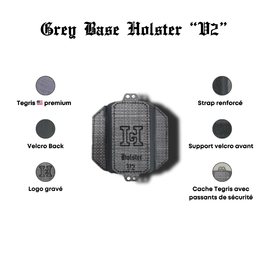 Grey-Base “Holster V2” pack rétention