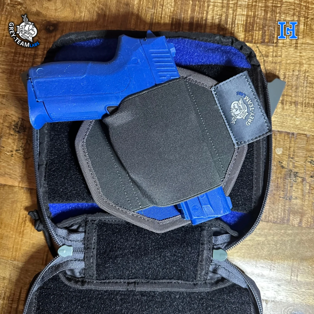 Holster Universel Velcro « Gris Spectrale »