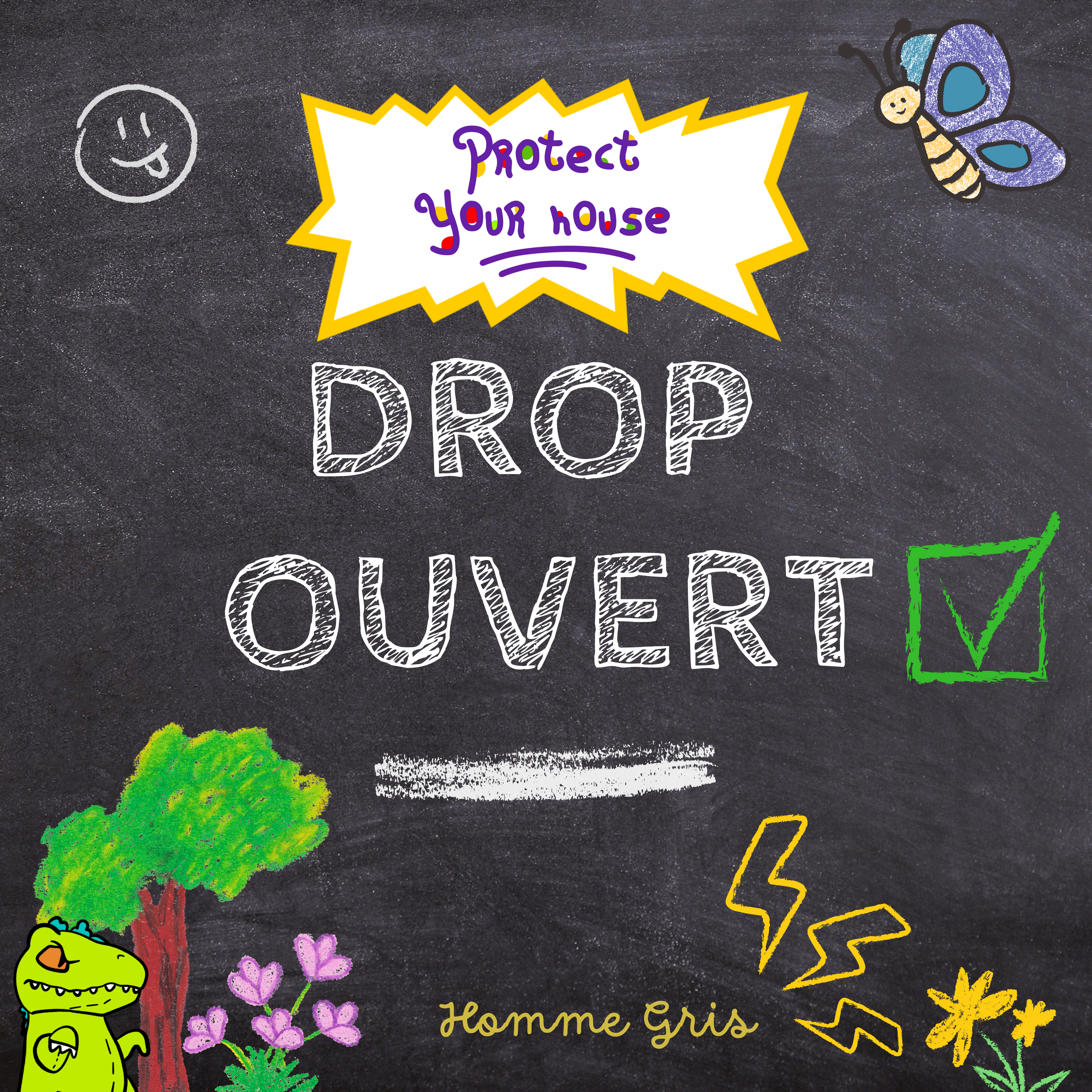 DROP PROTECT YOUR HOUSE 🏡