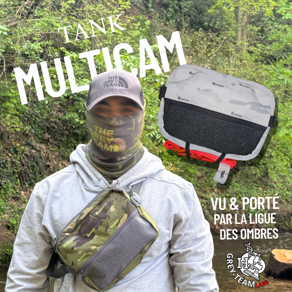 Sacoche « TANK » Black Multicam