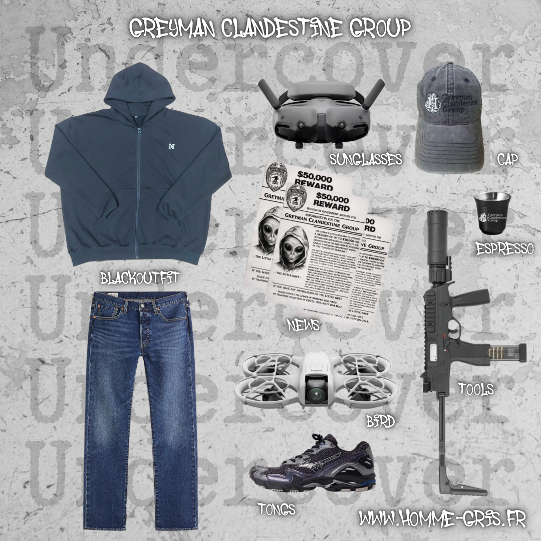 SWEAT zip “UNDERCOVER”
