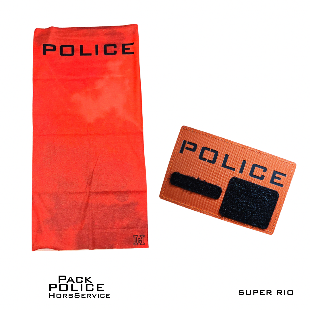 PACK POLICE HORS SERVICE SUPER RIO