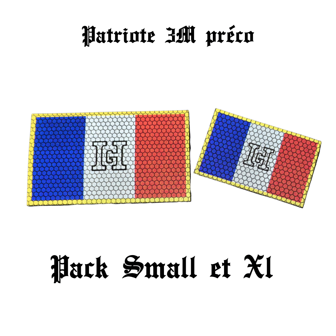 PRÉCO Patch SMALL & XL PATRIOTE