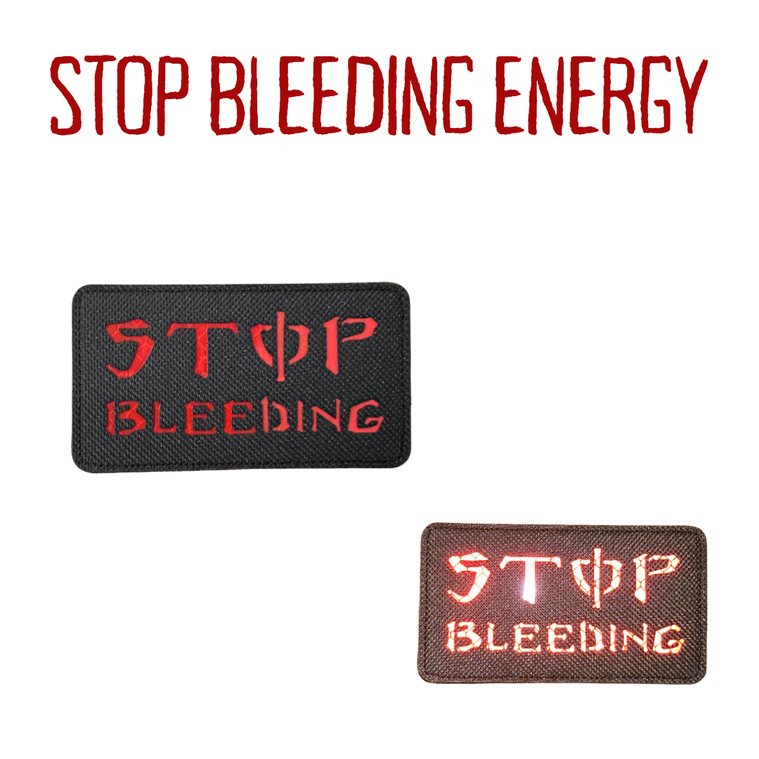 Patch Laser Cut STOP BLEEDING energy