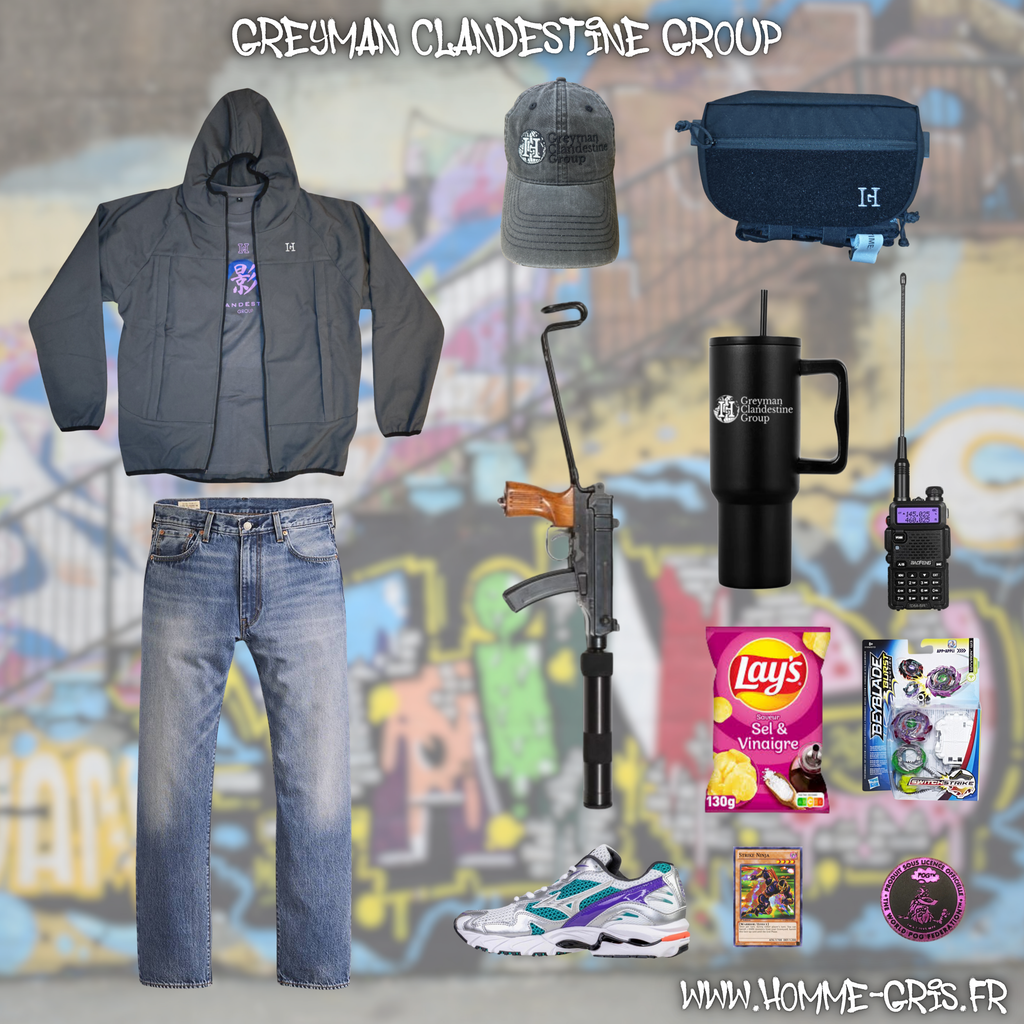 Softshell « FILATURE » GREY-urbain