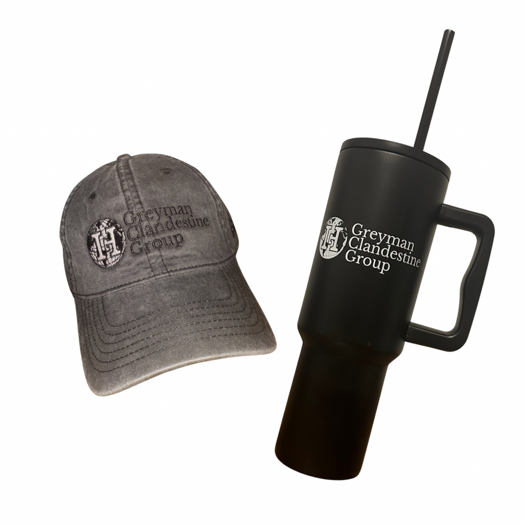 Casquette Grey Clandestine - HOMME-GRIS.FR