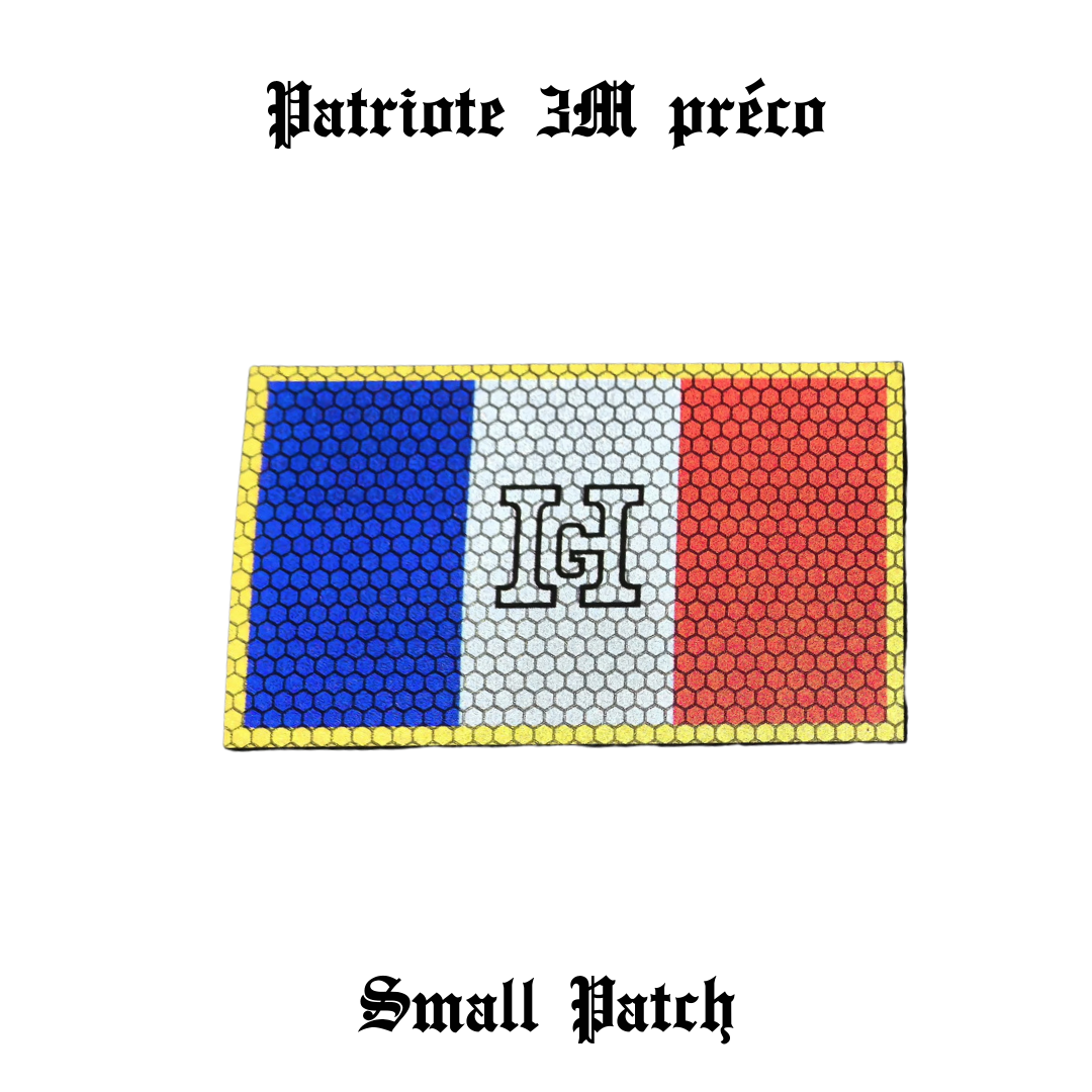 3M Small Patch PATRIOTE hg