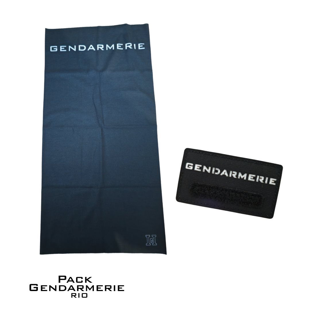 PACK GENDARMERIE FULLBLACK RIO