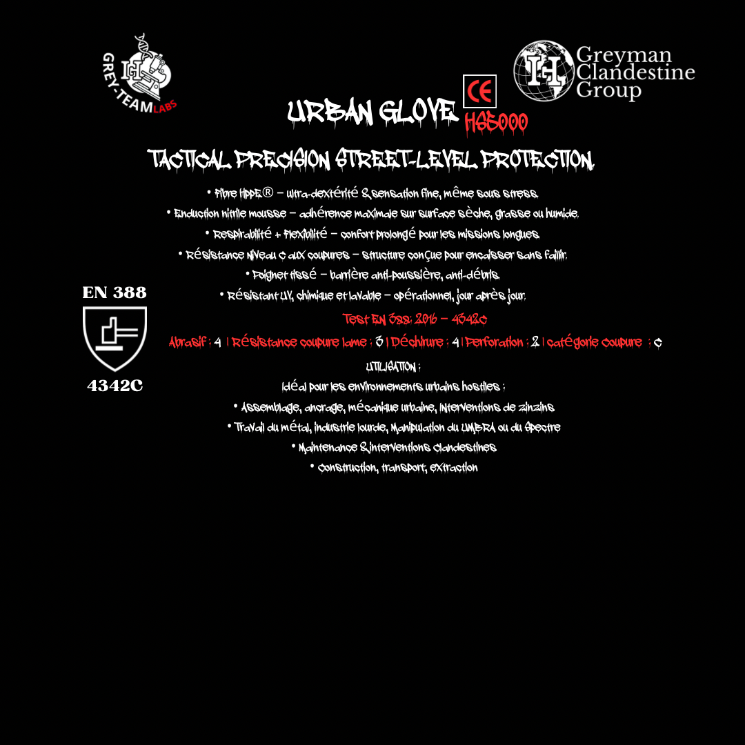 UNDER GLOVE : CLANDESTIN EDITION