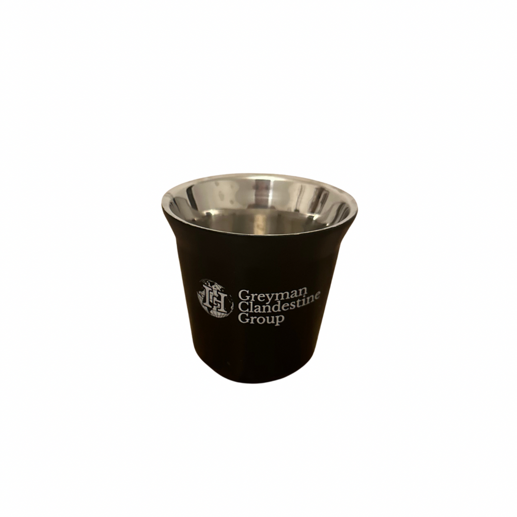 Verre “ CLANDESTINE FORCE  “ DOUBLE ESPRESSO