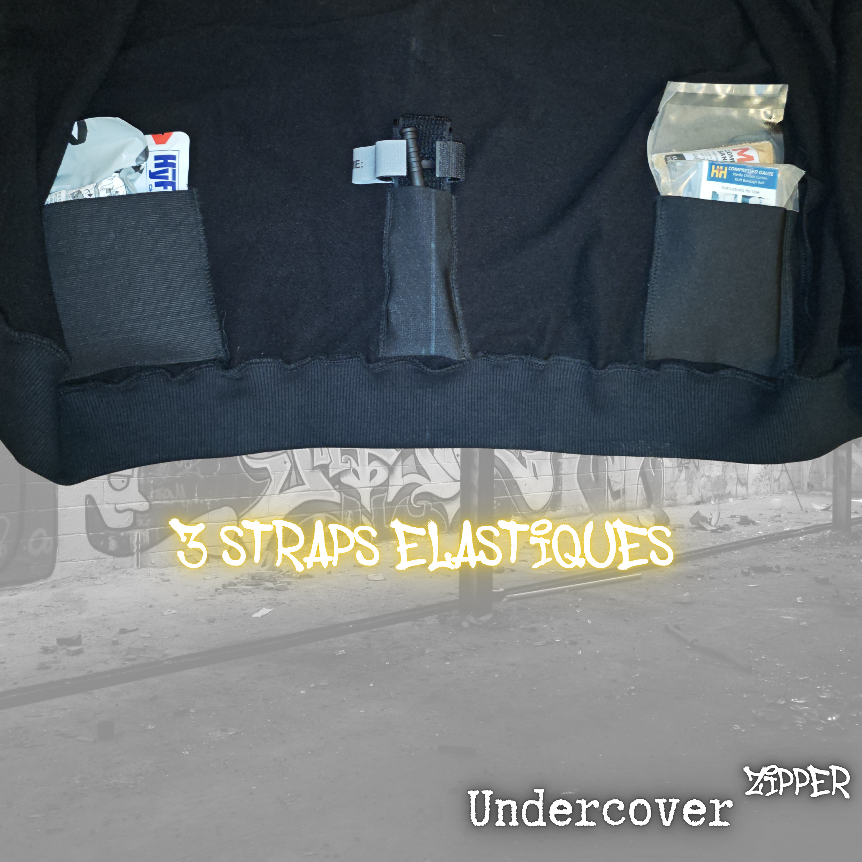 SWEAT zip “UNDERCOVER”