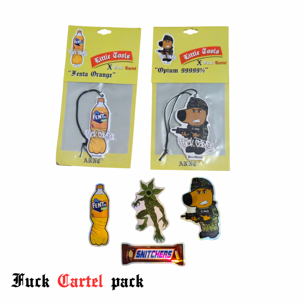 Pack - FUCK CARTEL “ ANNC “ + Stickers