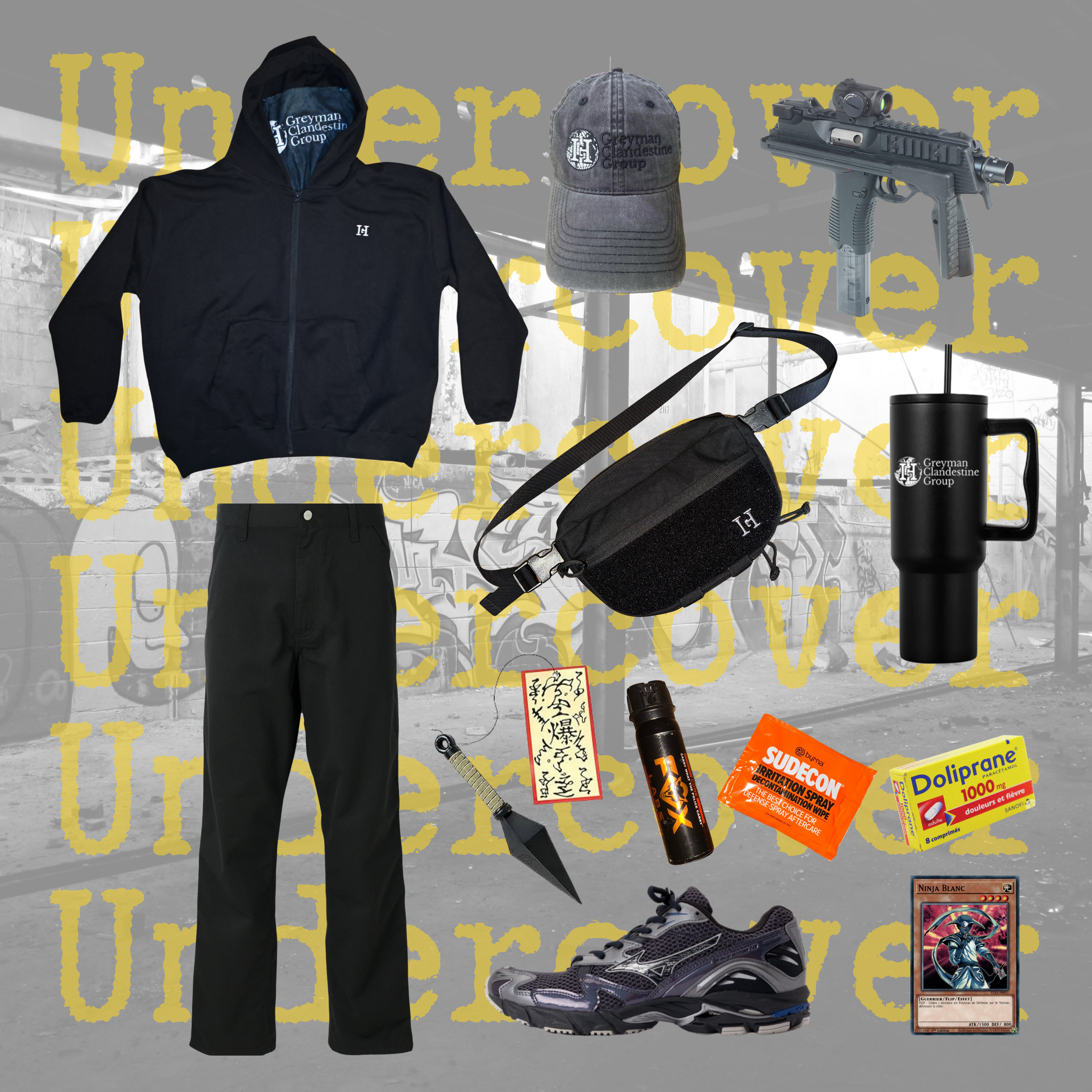 SWEAT zip “UNDERCOVER”