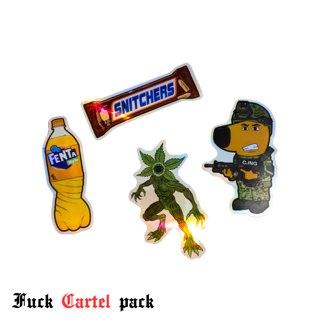 Pack - FUCK CARTEL “ ANNC “ + Stickers