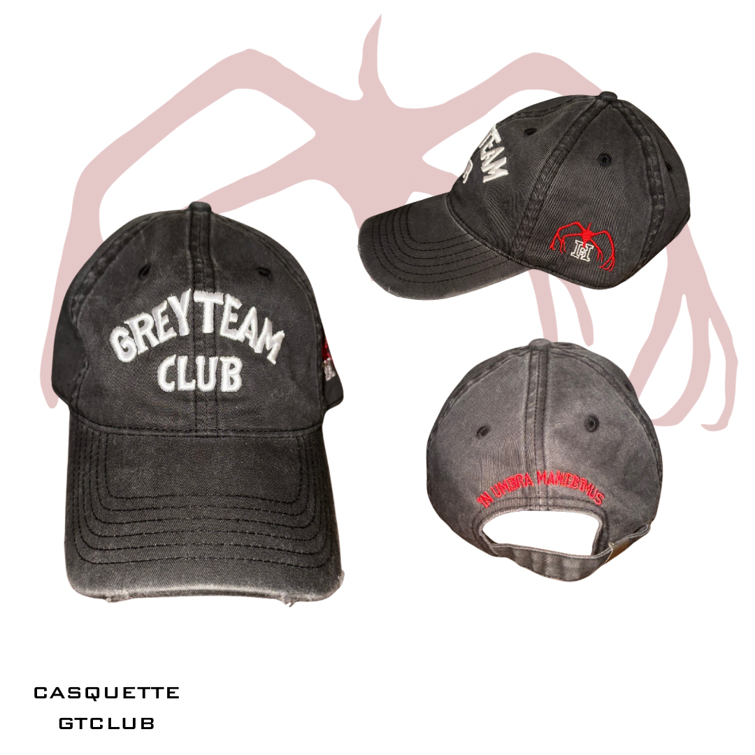 Casquette GREYTEAM CLUB “BLACK”