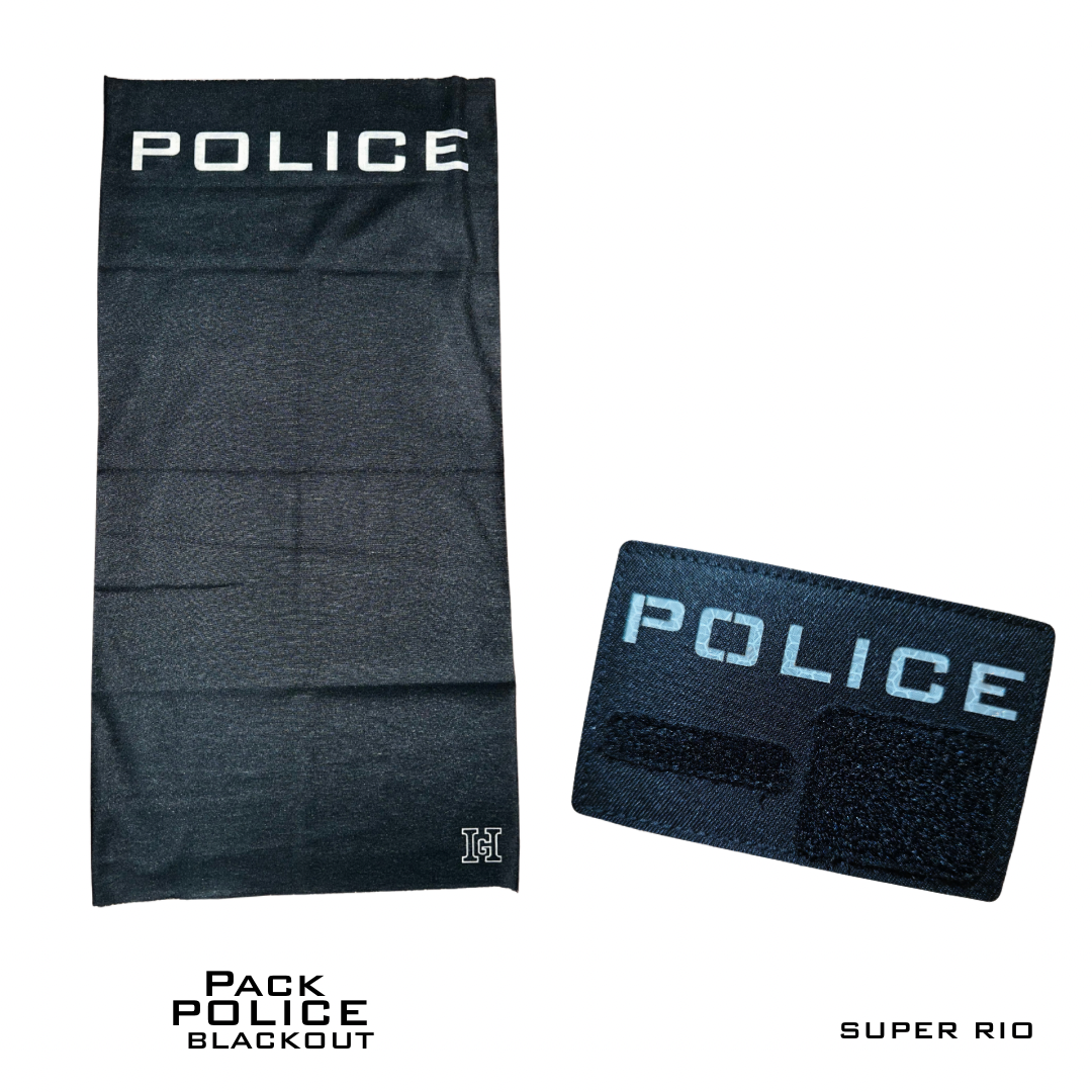 PACK POLICE FULLBLACK SUPER RIO