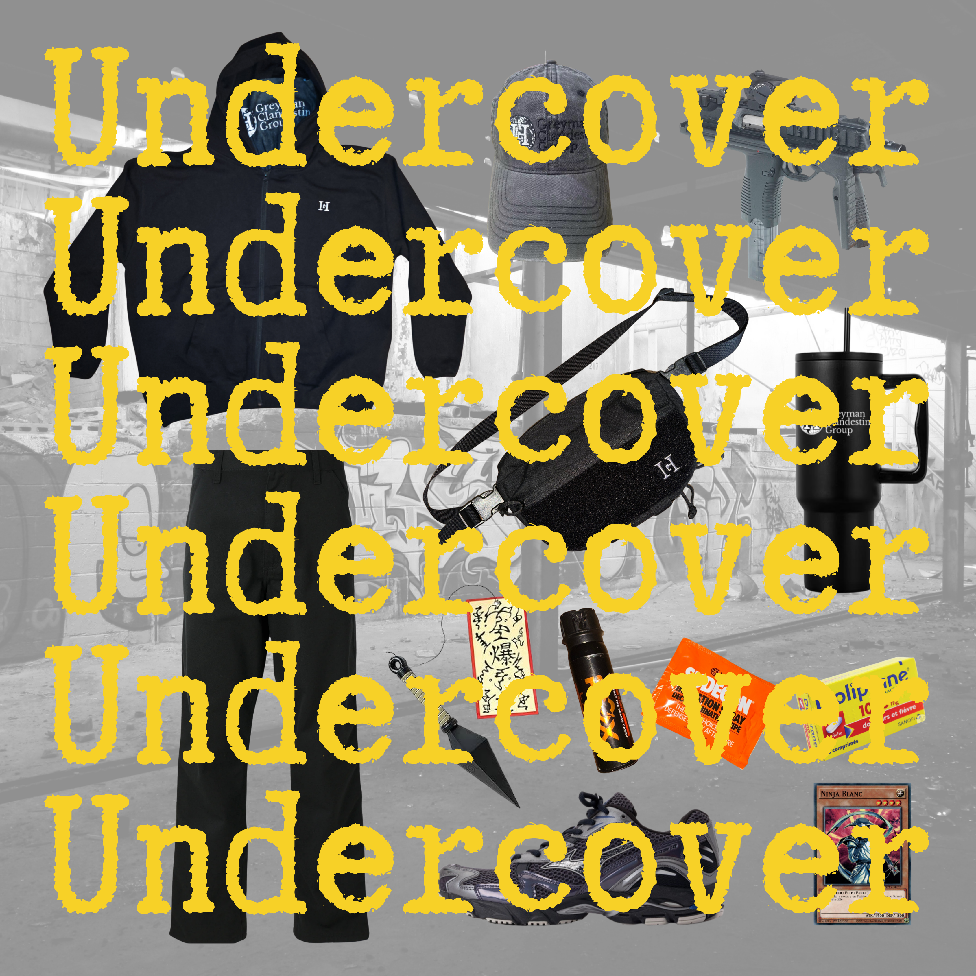 SWEAT zip “UNDERCOVER”