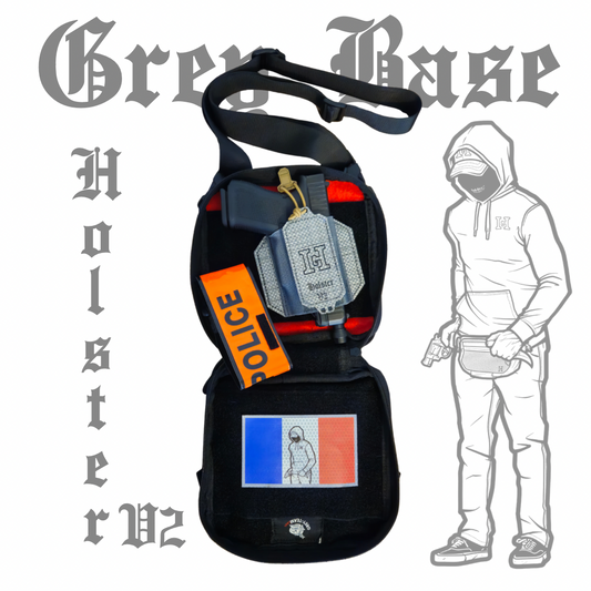 Grey-Base “Holster V2” pack rétention