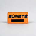 Patch Rio Sûreté Orange - HOMME-GRIS.FR