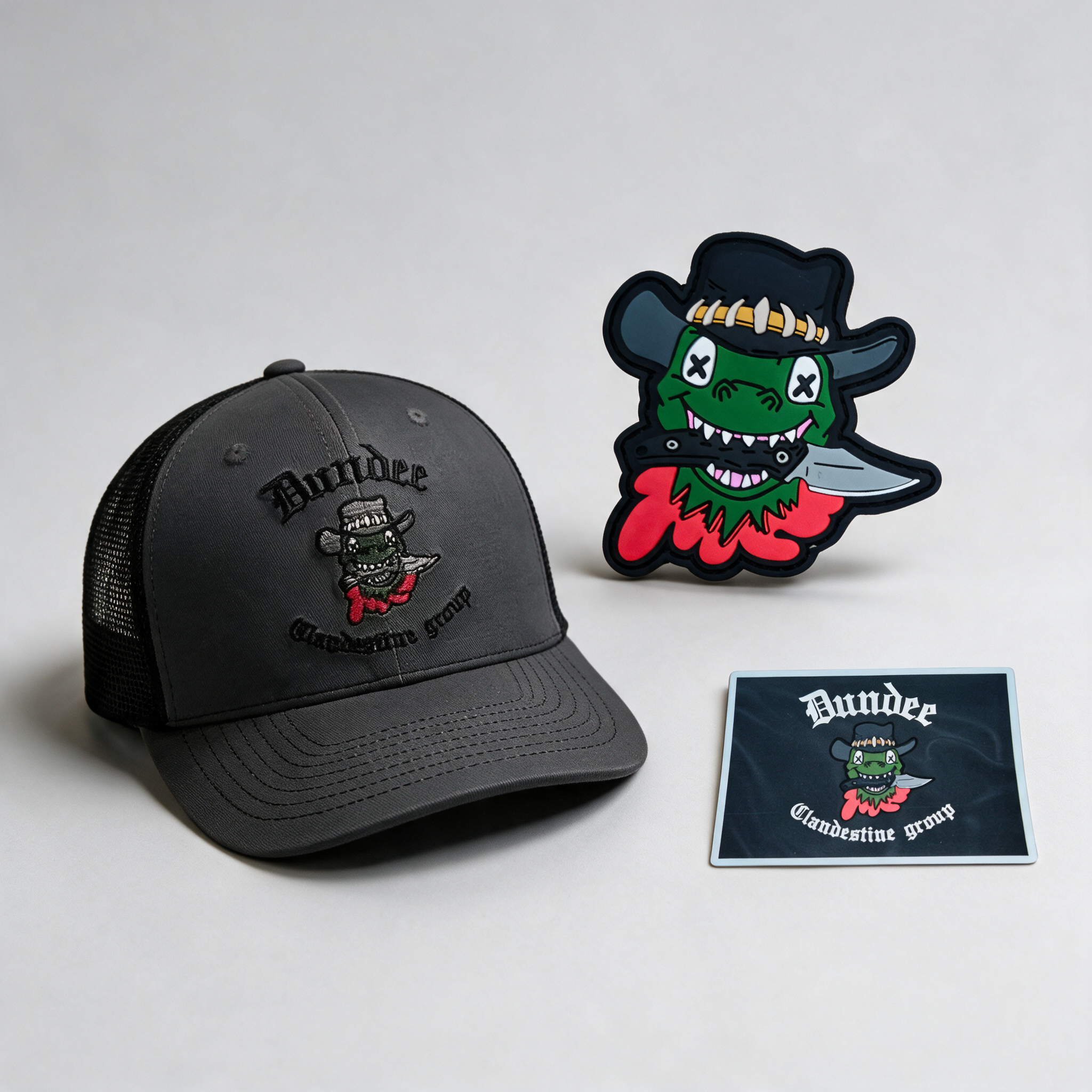 Casquette dundee Shadow Cap - HOMME-GRIS.FR