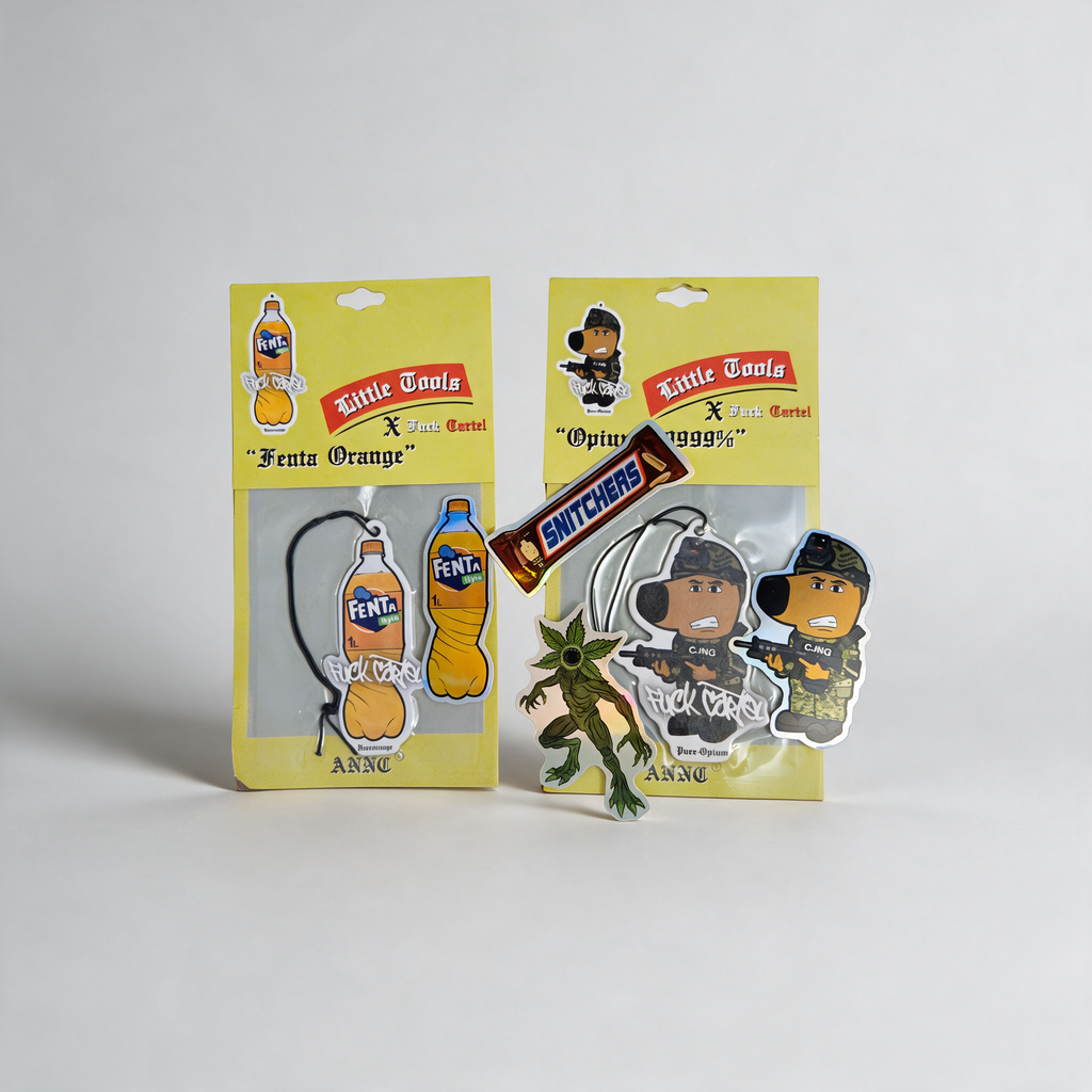 Pack FUCK CARTEL ANNC + Stickers - HOMME-GRIS.FR