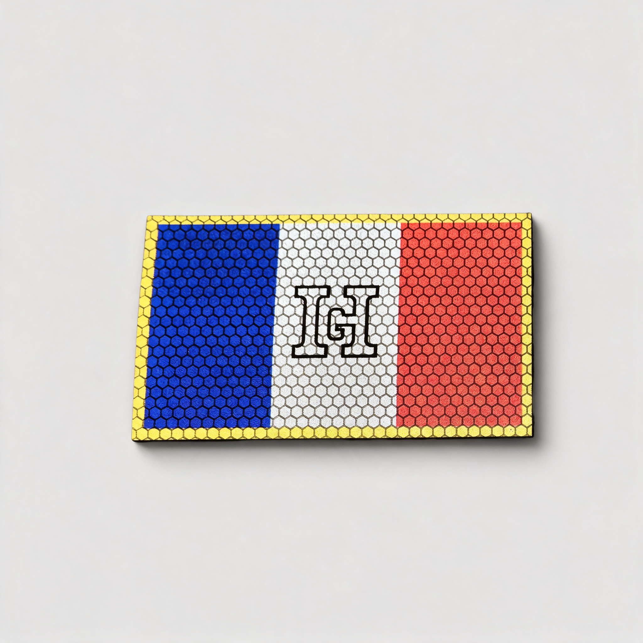 3M Small Patch Patriote HG - HOMME-GRIS.FR