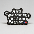 Patch brodé PATRIOTE - HOMME-GRIS.FR