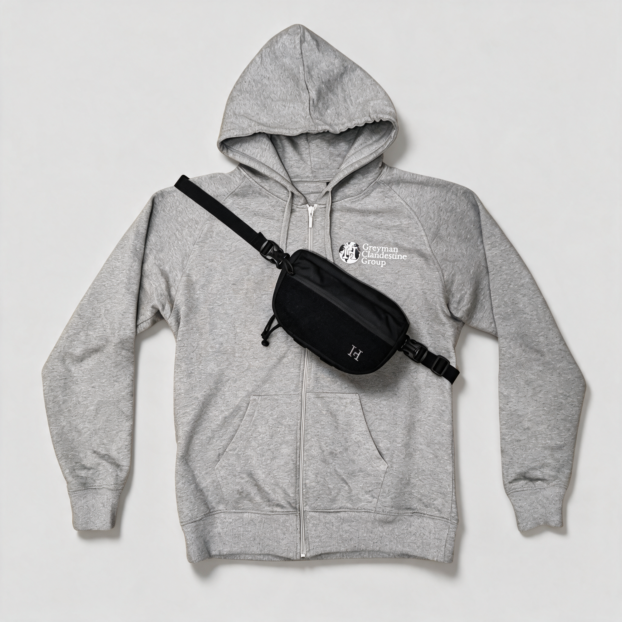 Vest World Tour Grey Pack + Cachecou - HOMME-GRIS.FR