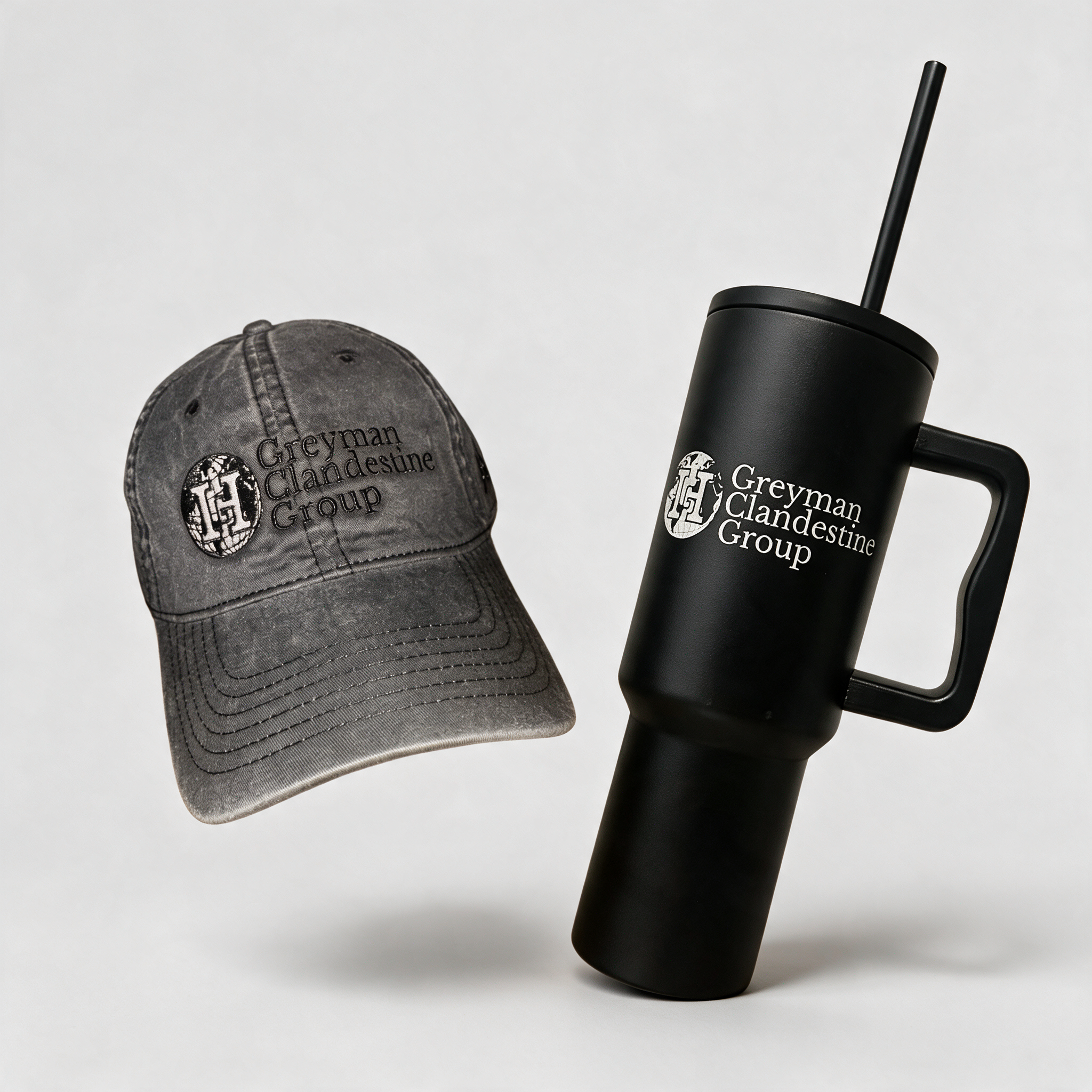 Pack Thermos Clandestine Force + Casquette Grey Clandestine - HOMME-GRIS.FR