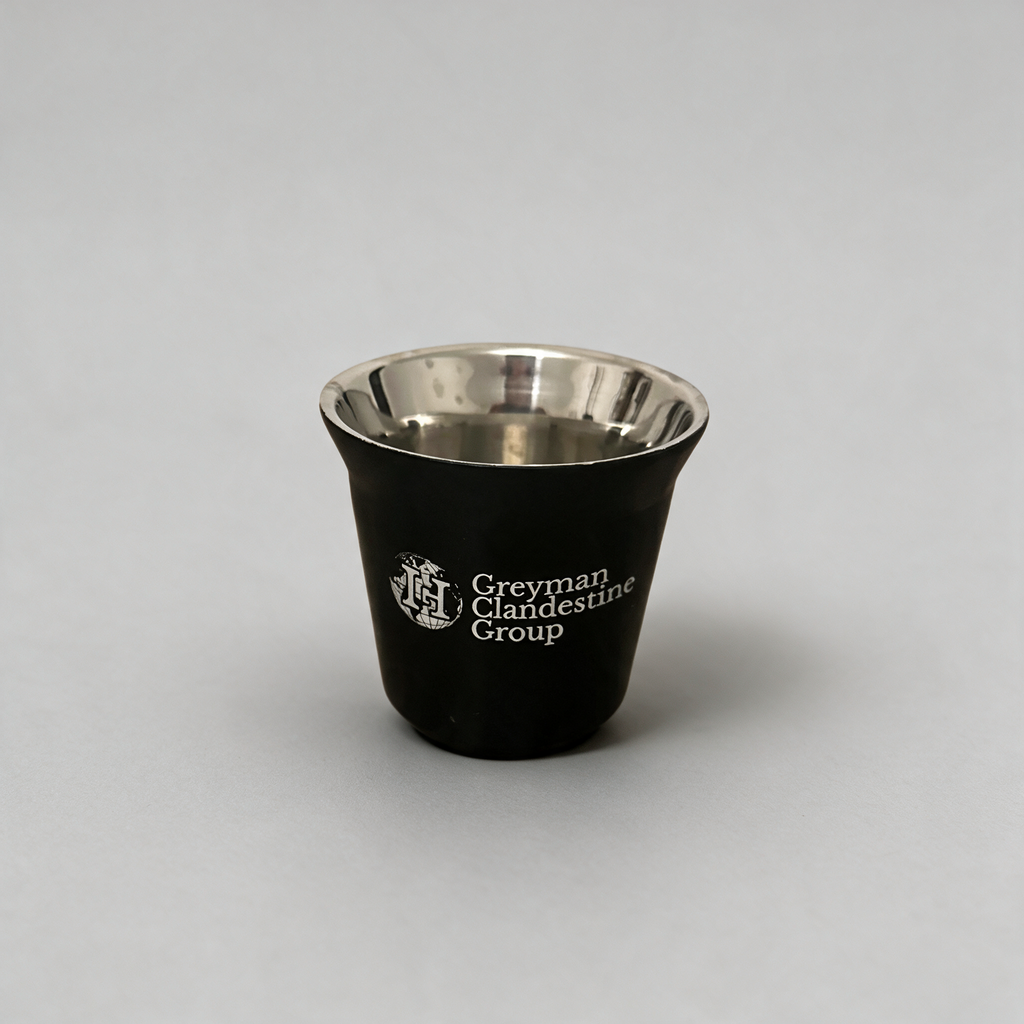 Verre Clandestine Force Double Espresso - HOMME-GRIS.FR