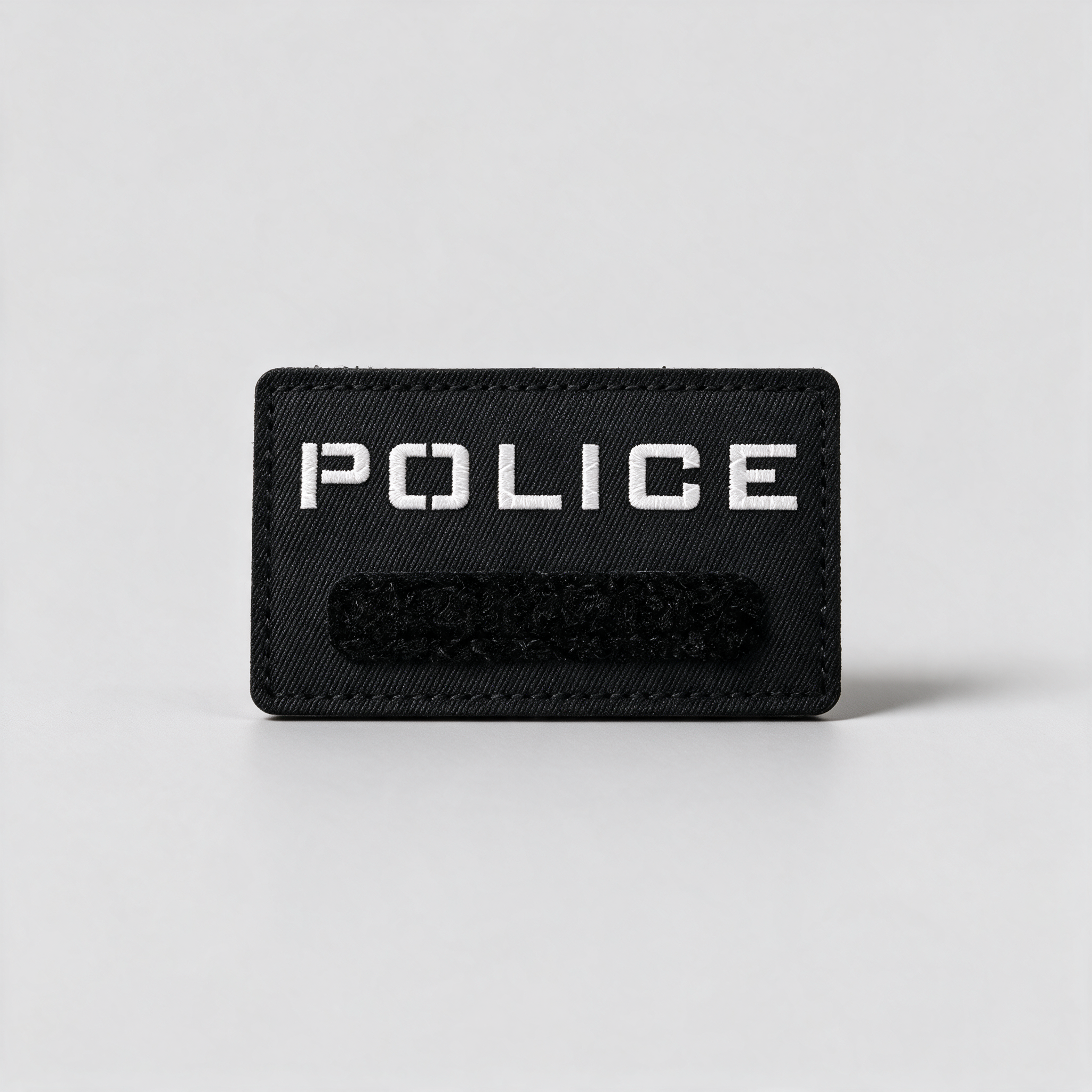 Patch Police RIO Noir - HOMME-GRIS.FR