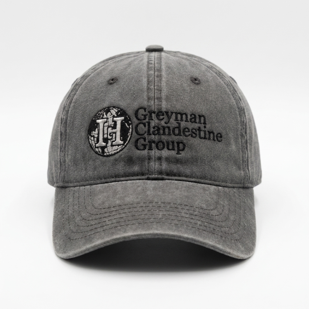 Casquette Grey Clandestine - HOMME-GRIS.FR