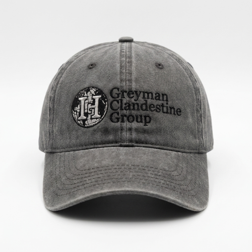 Casquette Grey Clandestine - HOMME-GRIS.FR